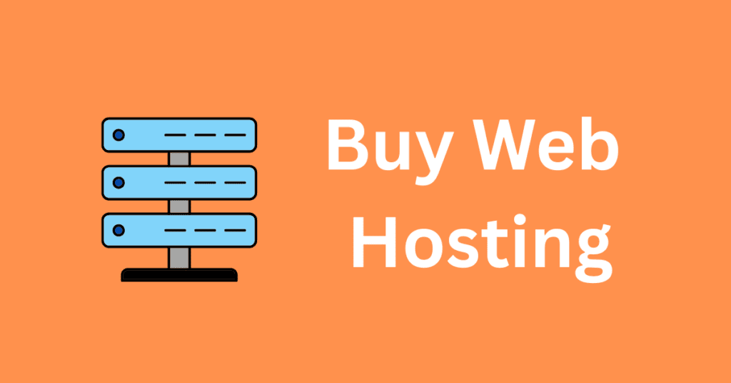 how to buy web hosting for a blog step by step