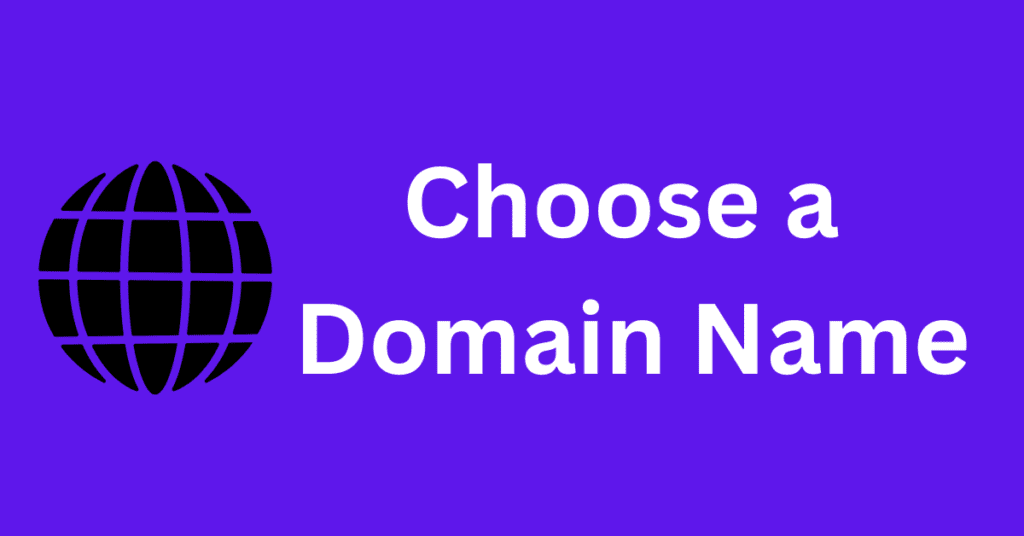 how to choose a domain name 